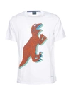 PAUL SMITH DINOSAUR PRINT T-SHIRT,10557082