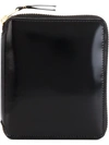 Comme Des Garçons Wallet Classic Line Wallet - Black In Black
