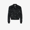 SAINT LAURENT SAINT LAURENT SEQUIN EMBROIDERED BOMBER JACKET,504992Y021S12523458