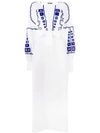WANDERING LONG EMBROIDERED DRESS,WGS1852812830118