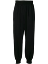 Marc Jacobs Tapered-legs Pull-on Jogger Pants In Black
