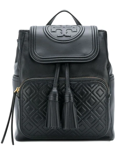 Tory Burch Fleming Backpack In Black