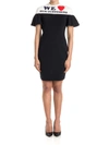 MOSCHINO COTTON BLEND DRESS,10558390