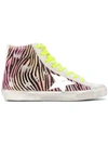 GOLDEN GOOSE FRANCY HIGH-TOP SNEAKERS,G32WS591B2712823654