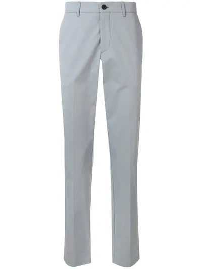 Prada Straight Leg Chinos In Grey