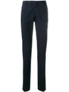 Incotex Slim Suit Trousers In Blue