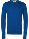 John Smedley Classic Long In Blue