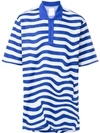 NAPA BY MARTINE ROSE striped polo shirt,N0YHSR12828199