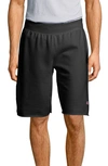Champion Cotton Jersey 9 Shorts With Pockets In Black
