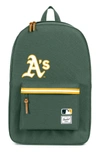 HERSCHEL SUPPLY CO HERITAGE - MLB AMERICAN LEAGUE BACKPACK - GREEN,10007-01763-OS