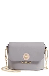 TED BAKER COLOUR BY NUMBERS LEATHER CROSSBODY BAG - GREY,XH8W-XBN5-TADU
