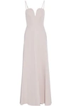 MILLY WOMAN PONTE GOWN LILAC,US 13331180551760265