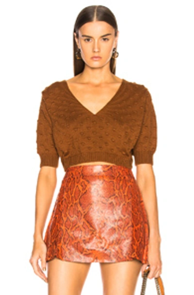 Rachel Comey Ode Sweater In Brown