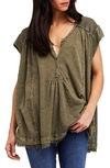 FREE PEOPLE ASTER HENLEY TOP,OB755364