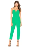 AMANDA UPRICHARD AMANDA UPRICHARD CHERRI JUMPSUIT IN GREEN.,AMAN-WC6