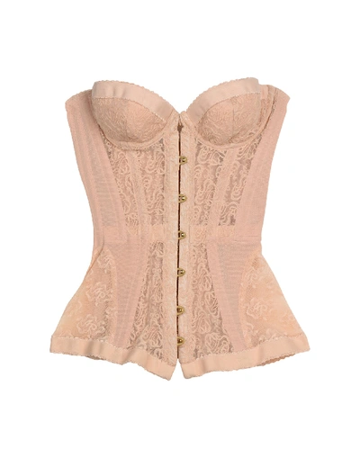 Agent Provocateur Bustier In Pale Pink