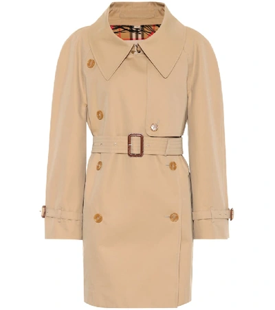 Burberry Fortingall Trench Coat In Beige