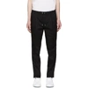 MONCLER MONCLER BLACK SID STRIPES TROUSERS,11415 00 57448