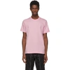 COMME DES GARÇONS SHIRT Pink Jersey Logo T-Shirt,S26107