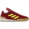 GOSHA RUBCHINSKIY GOSHA RUBCHINSKIY BURGUNDY ADIDAS ORIGINALS EDITION COPA SUPER SNEAKERS,AC8674