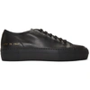 COMMON PROJECTS WOMAN BY COMMON PROJECTS BLACK TOURNAMENT LOW SUPER trainers,4017