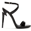 GIUSEPPE ZANOTTI Black Patent Alien Sandals,E800133