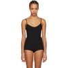 Live The Process Black Corset Leotard Bodysuit