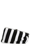 PROENZA SCHOULER ASYMMETRICAL FRAME CLUTCH - BLACK,H00730F063P8268