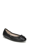 Sam Edelman Florence Ballet Flat In Black Leather