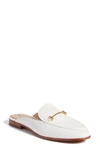 Sam Edelman Laurna Mule In Bright White Leather