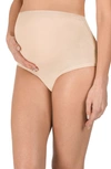 Natori Bliss Perfection Full-panel Maternity Briefs In Cameo Rose
