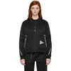 AND WANDER AND WANDER BLACK LINE ZIP JACKET,AW81-JT011