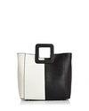 TMRW STUDIO ANTONIO BLOCK LEATHER SATCHEL,ANTONIO BLOCK