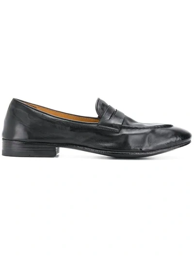 Alberto Fasciani Classic Loafers In Black