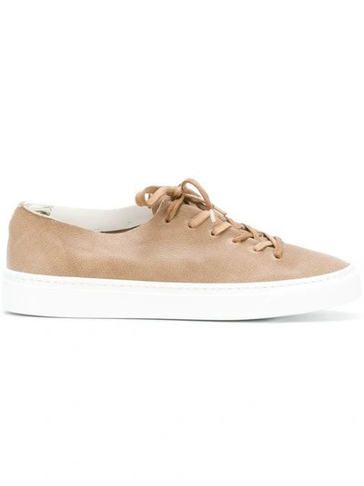 Officine Creative Low Top Trainers In Brown