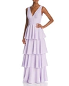NICOLE MILLER SLEEVELESS TIERED GOWN - 100% EXCLUSIVE,NM811593