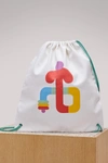 AALTO Play gym logo bag,AA BMAC02 DENIM WHITE