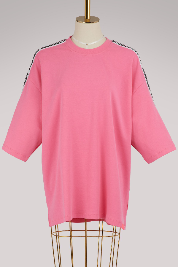 Fenty X Puma 3/4-length Crew-neck T-shirt In Knockout Pink | ModeSens