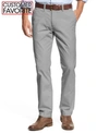 Tommy Hilfiger Men's Big & Tall Th Flex Stretch Custom-fit Chino Pants In Drizzle