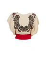 RED VALENTINO RED VALENTINO FLORAL TOP,10559045