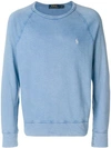 POLO RALPH LAUREN faded logo sweatshirt,71064495212810151