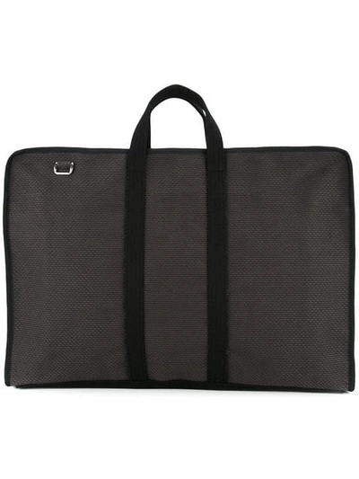 Cabas Weekender Bag In Grey