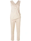 BALOSSA tailored asymmetric jumpsuit,BA1754012823438