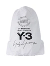 Y-3 YOHJI WHITE ULTRALIGHT NYLON BACKPACK,10559391