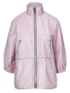 Prada Nylon Windbreaker Jacket In Pink
