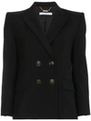 GIVENCHY DOUBLE BREASTED FITTED JACKET,BW302G10EK12552073