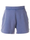 MAISON KITSUNÉ classic fitted shorts,AM01405AT150412788107