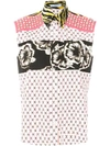 PRADA PRINTED AND STUDDED SHIRT,P460CRS1811RFE12853833