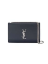 SAINT LAURENT KATE MONOGRAM PLAQUE SHOULDER BAG,364021BOW0N12143912