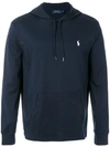 POLO RALPH LAUREN EMBROIDERED LOGO HOODIE,71069417100112839590